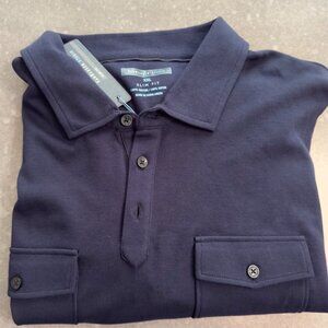 Van Heusen Men's Long Sleeve Never Tuck Knit Pullover